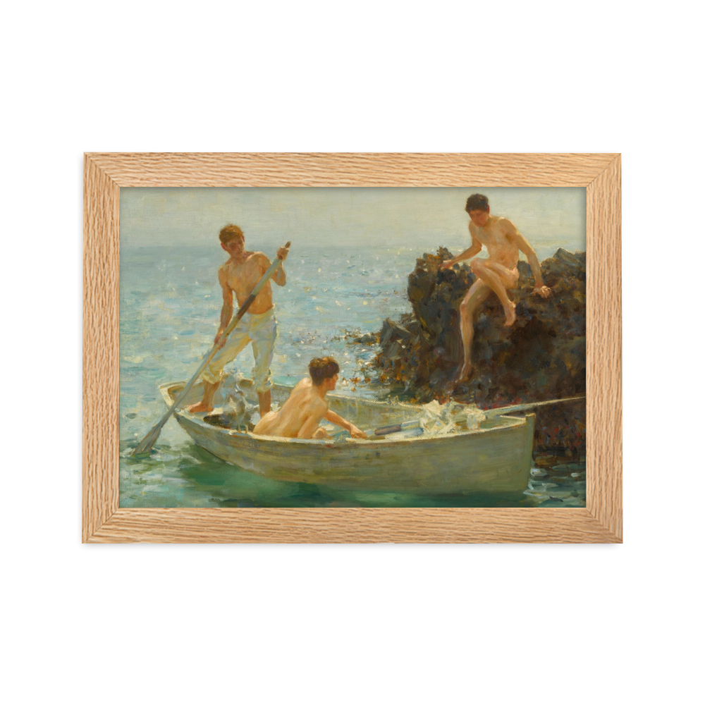 The bathing cove