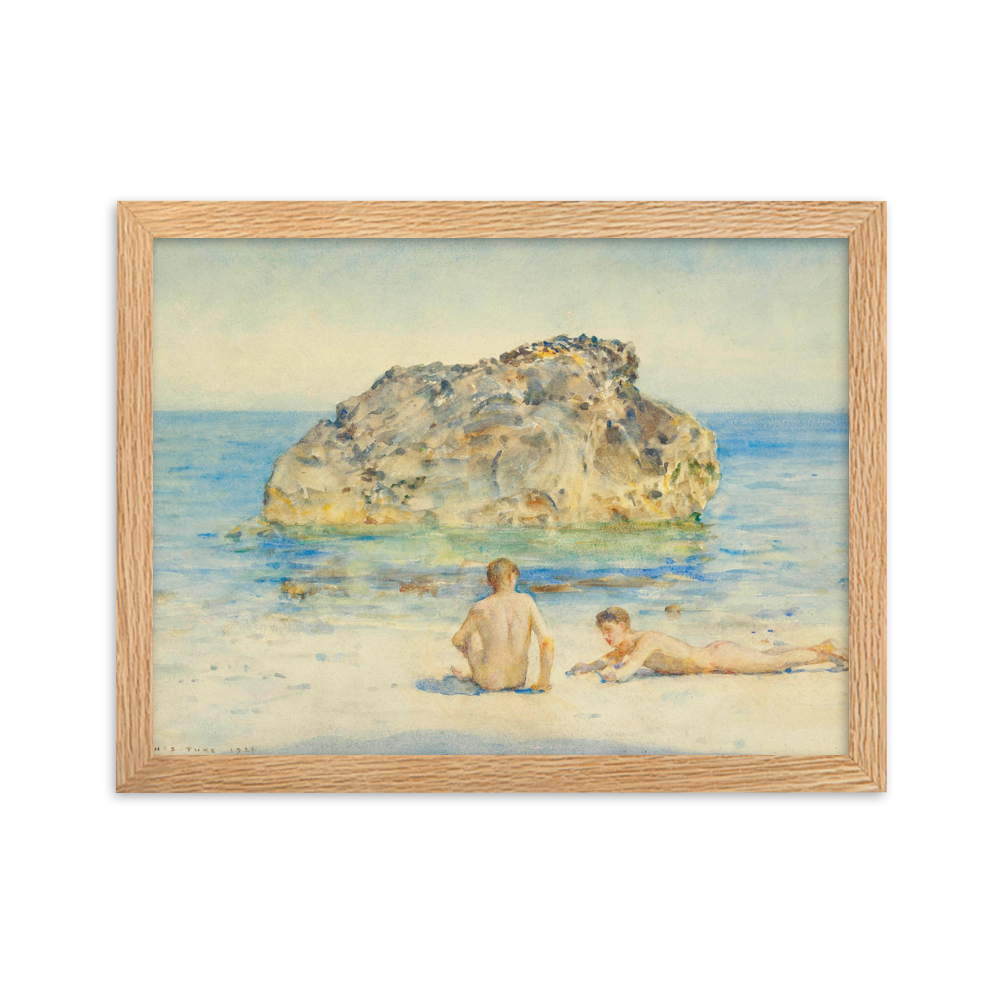 The sunbathers