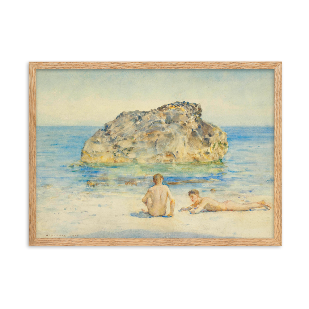 The sunbathers