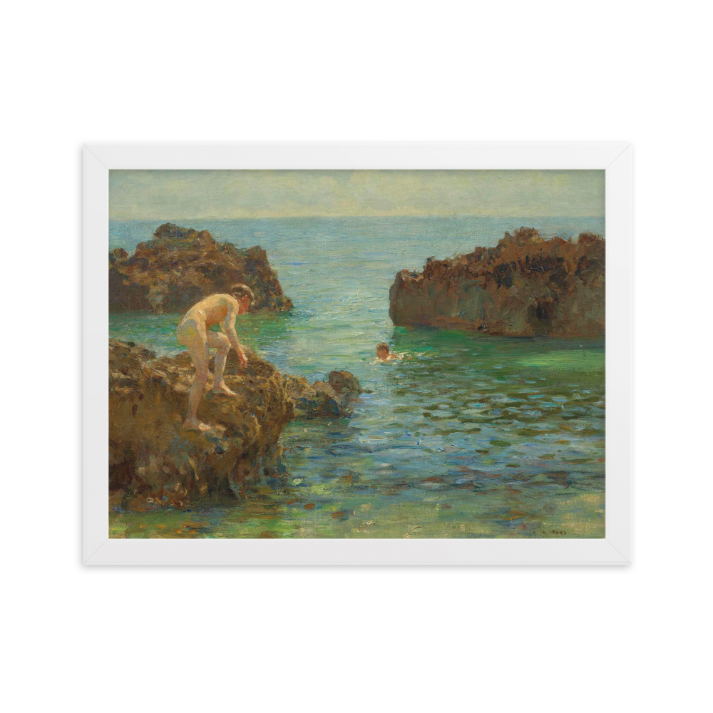 Boys bathing