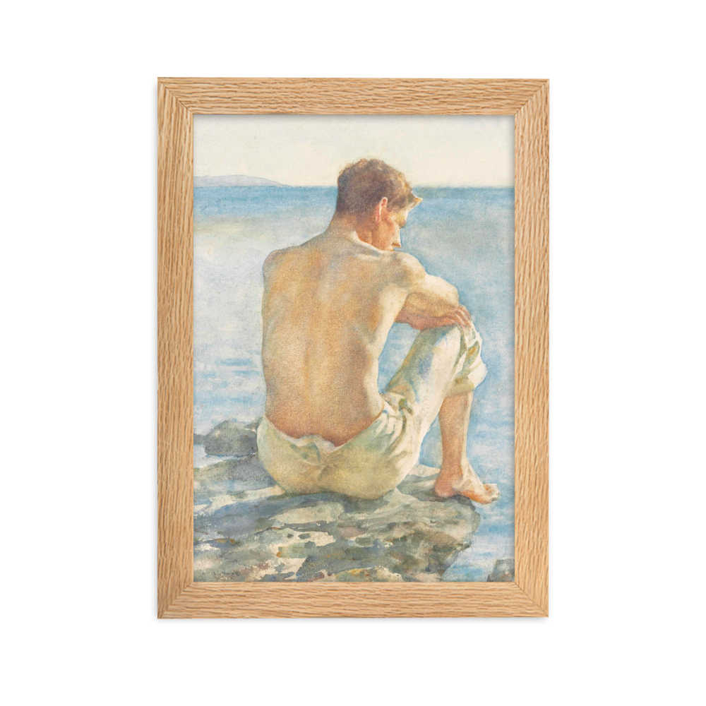 Watching the sea