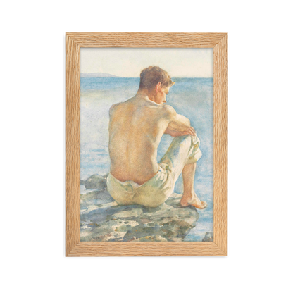 Watching the sea