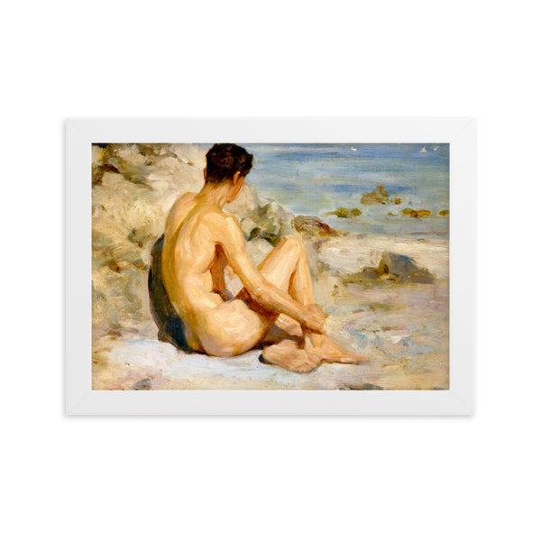 Boy on a beach