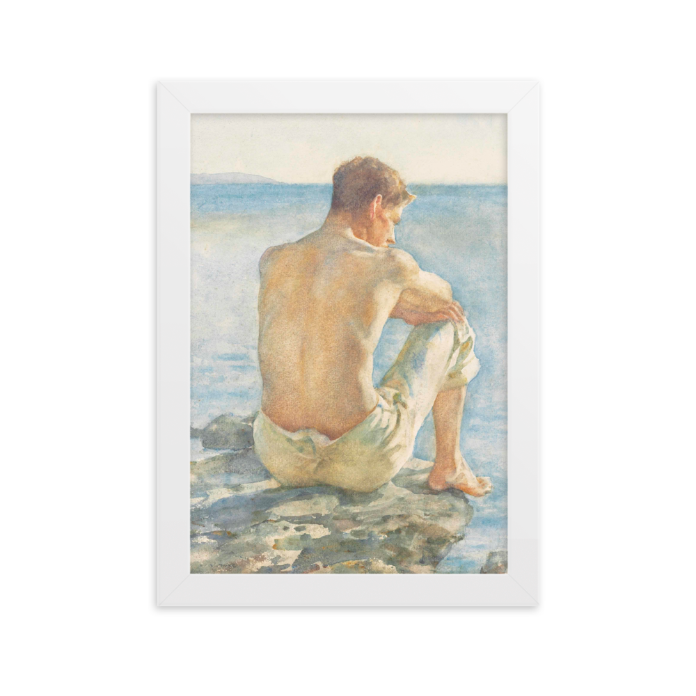 Watching the sea