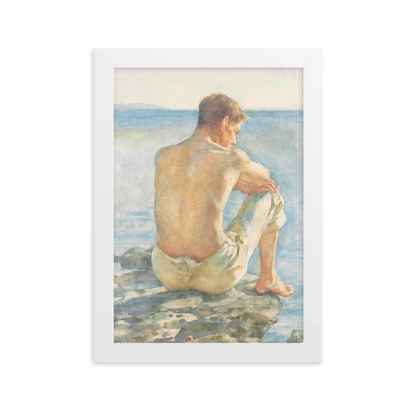 Watching the sea